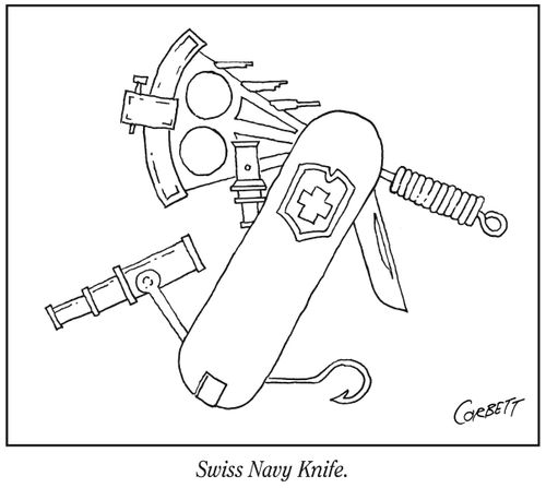 "Swiss Navy Knife."