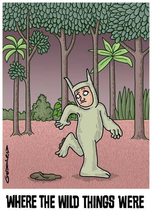 "Where the wild things were."