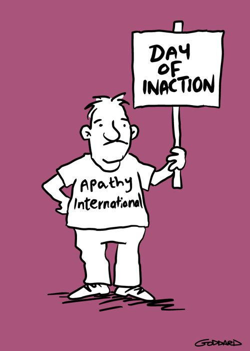 Apathy international.