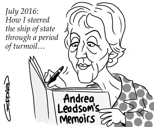Andrea Leadsom's memoirs
