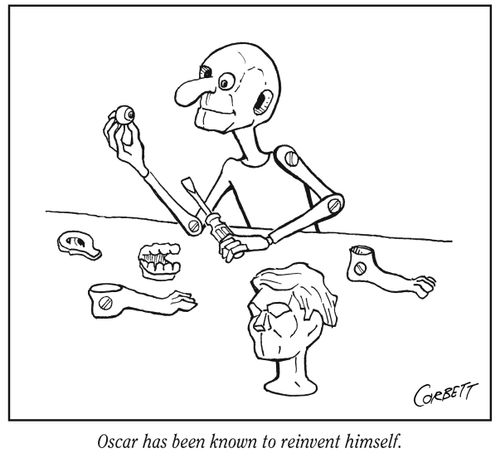 "Oscar has been known to reinvent himself."