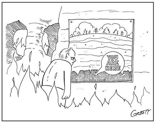 "You are here"