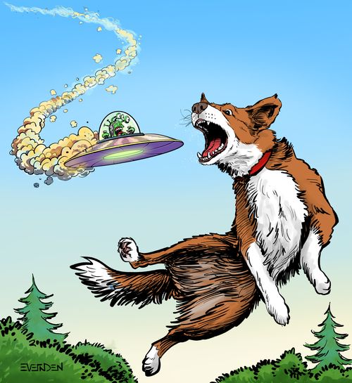 Alien Frisbee