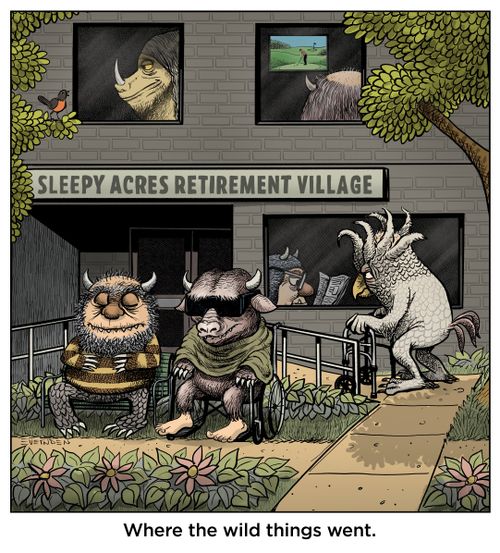"Where the wild things went."