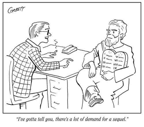 "I’ve gotta tell you, there’s a lot of demand for a sequel."