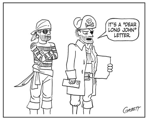 "It's a 'Dear Long John' letter."