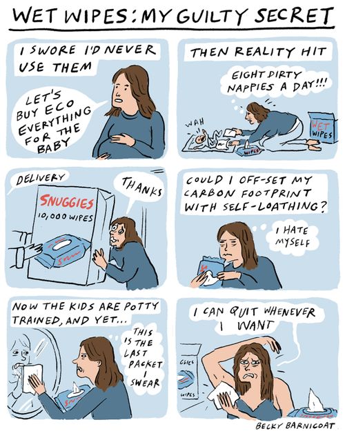 Wet Wipes: My Guilty Secret
