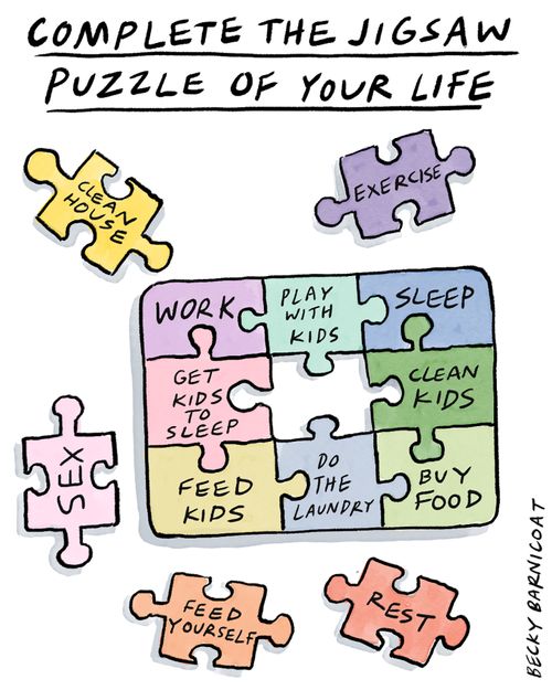 Complete the jigsaw puzzle of your life