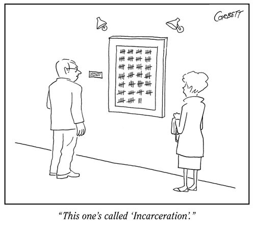 "This one's called 'Incarceration.'"