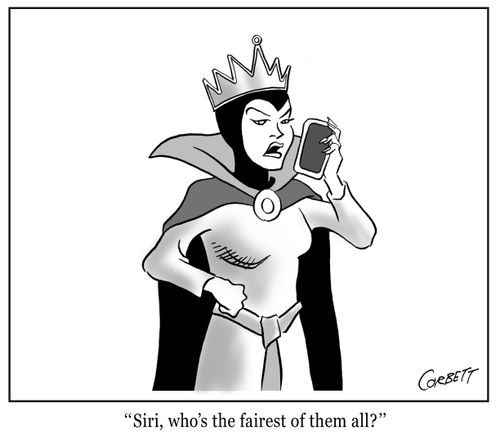 "Siri, who’s the fairest of them all?"