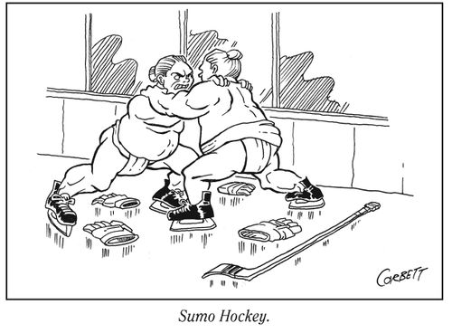 "Sumo Hockey."