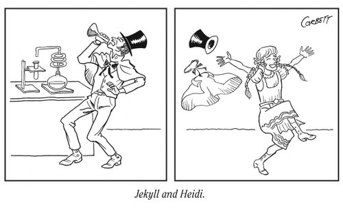 Jekyll and Heidi.