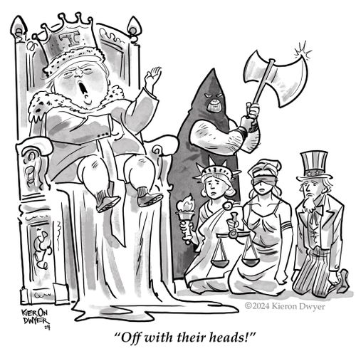 "Off with their heads!"