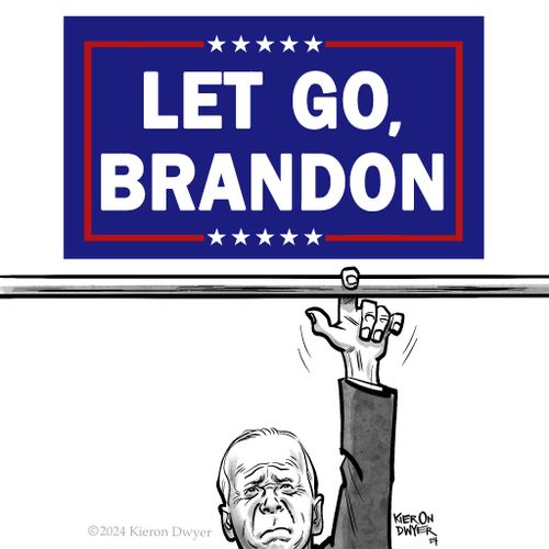 "Let go, Brandon"