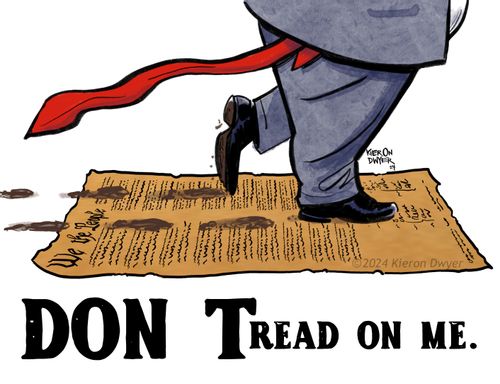 DON Tread on me.