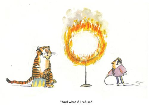"And what if I refuse?"