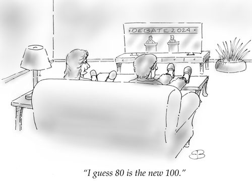 "I guess 80 is the new 100."