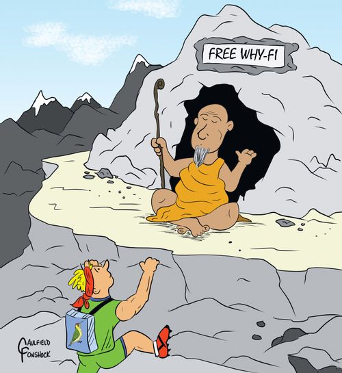 "Free why-fi.”
