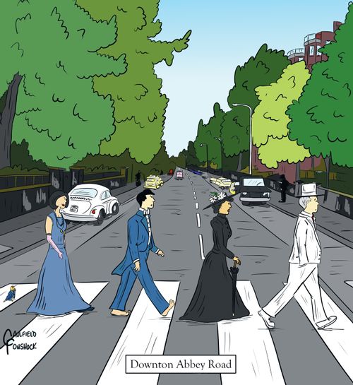 "Downton Abbey Road"