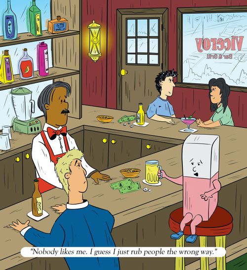 "Nobody likes me. I guess I just rub people the wrong way."