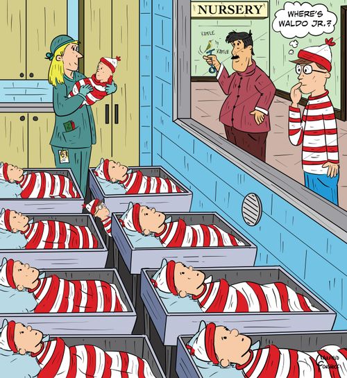 "Where's Waldo Jr.?"