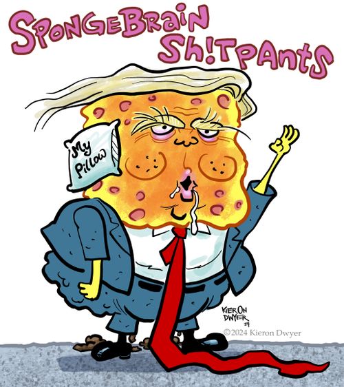Trump is SpongeBrain S**tPants