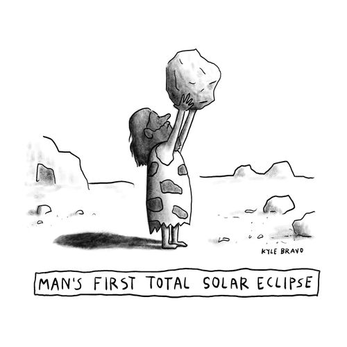 "Man's first total solar eclipse"