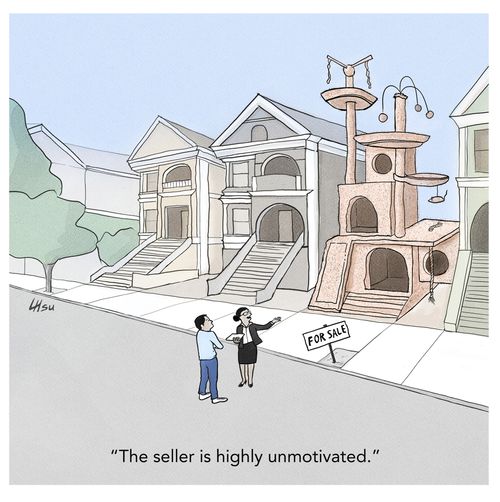 "The seller is highly unmotivated."