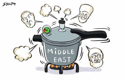 Tension in middle east