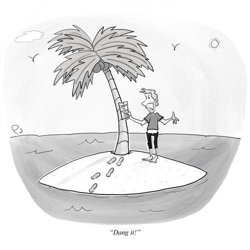 "Dang it!"