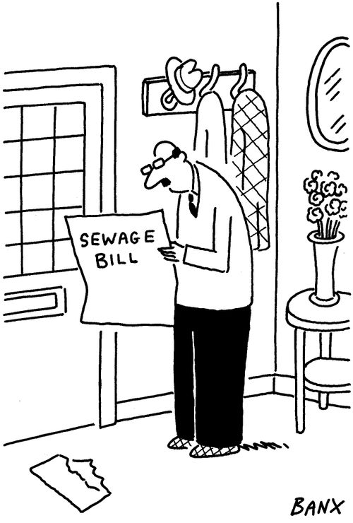 Sewage bill