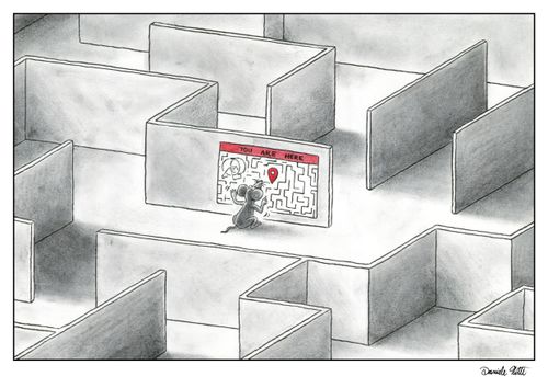 You are here.