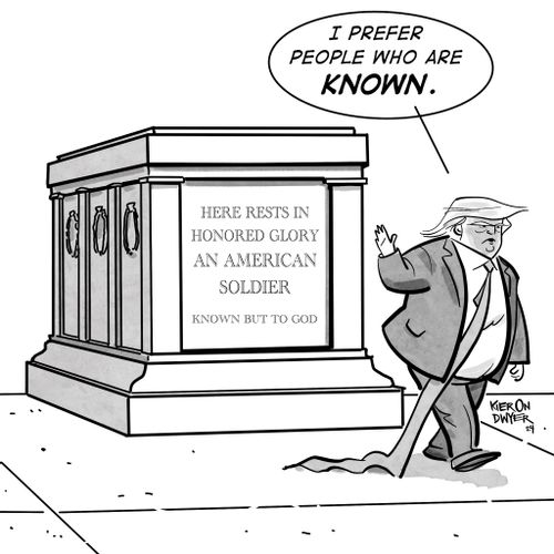 "I prefer people who are known."