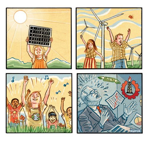 Alternative Energy Beats Fossil Fuel