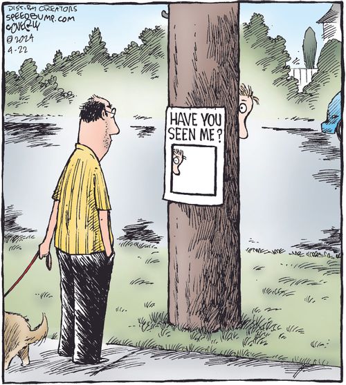 "Have you seen me?"