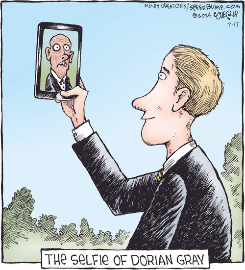 "The selfie of Dorian Gray"