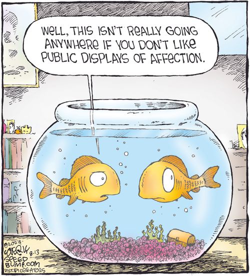 "Well, this isn't really going anywhere if you don't like public displays of affection."