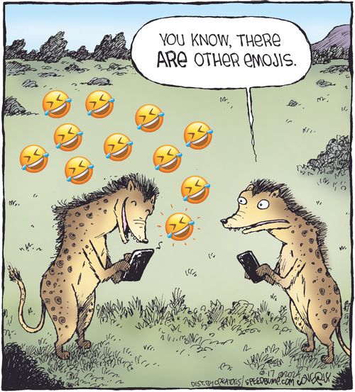 "You know, there are other emojis."