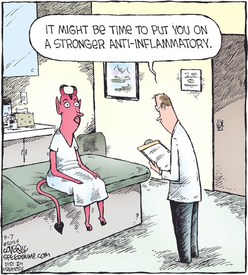 "It might be time to put you on a stronger anti-inflammatory."