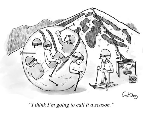 "I think I'm going to call it a season."