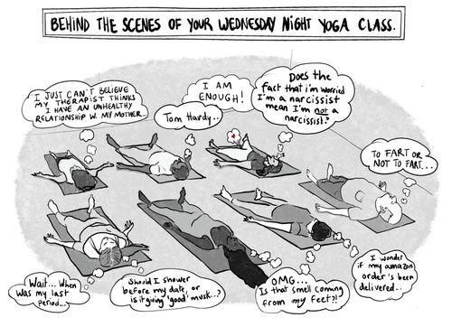 Behind the Scenes of Your Wednesday Night Yoga Class