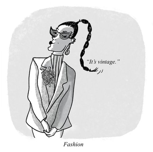 "It's vintage."