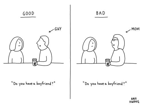 "Do you have a boyfriend?"
