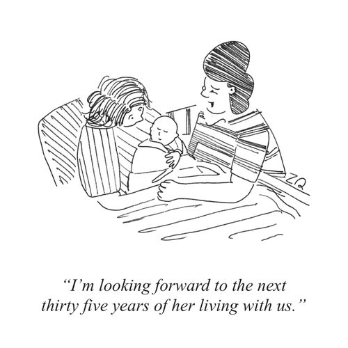 "I'm looking forward to the next thirty five years of her living with us."