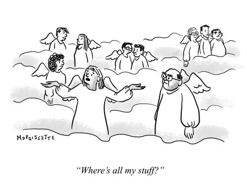 "Where's my stuff?"