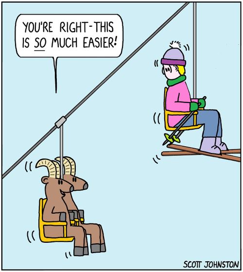 "You're right—this is so much easier!"