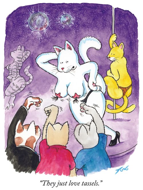 "They just love tassels."