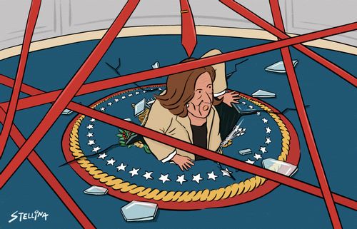 Harris breaking glass ceiling