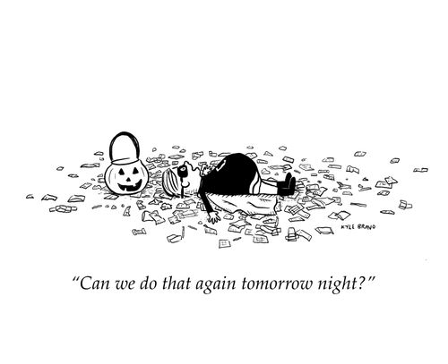 "Can we do that again tomorrow night?"