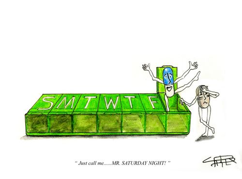 "Just call me...Mr. Saturday Night!"